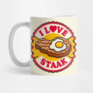 i love steak Mug